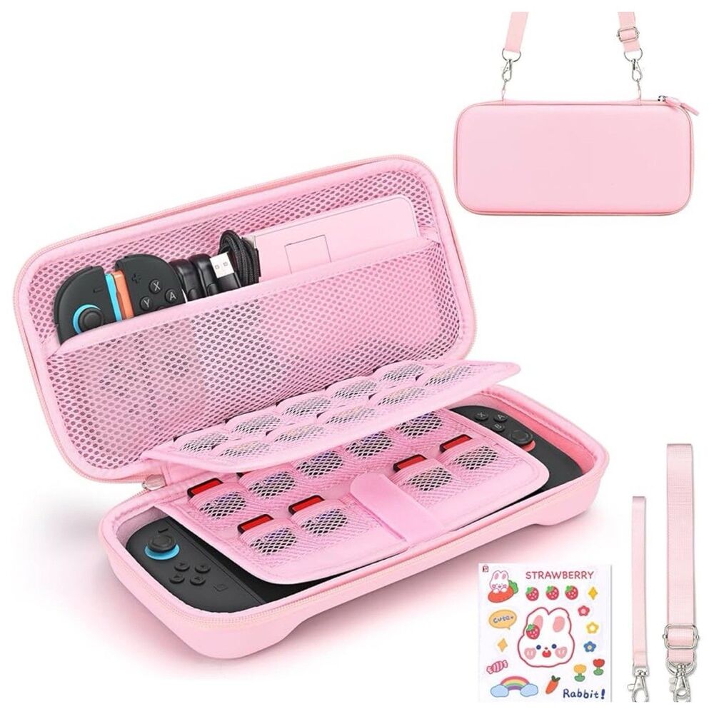 Switch 2 Case Compatible with NS Switch 2 (2025), Carrying Case w/ 19 Game Slots - Picture 2 of 8